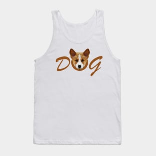 dog lover lowpoly Tank Top